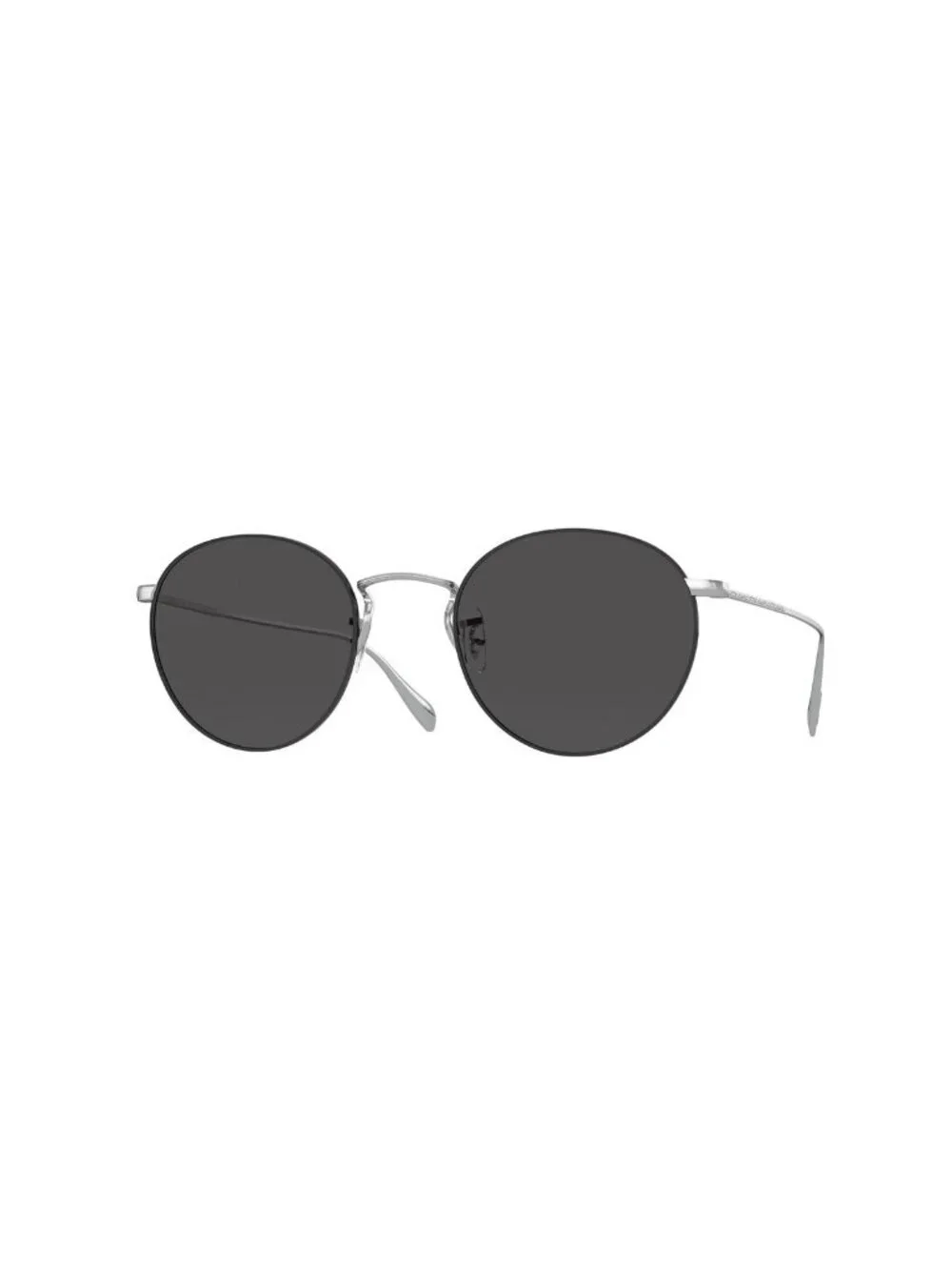 New Oliver Peoples Unisex Sunglasses Silver Grey Lens Metal Frame OV1186S SUN 50
